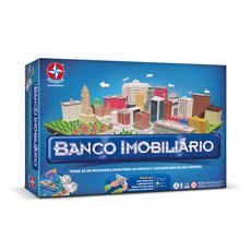 Jogo Banco Imobiliário com aplicativo Embalagem Estrela
