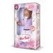 Boneca Meu Bebê Negro vestido lilás 60 cm Embalagem Estrela