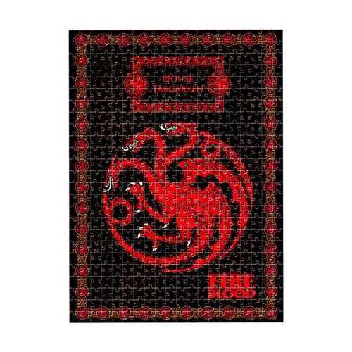 Quebra-Cabeça Game of Thrones Casa Targaryen Produto Estrela