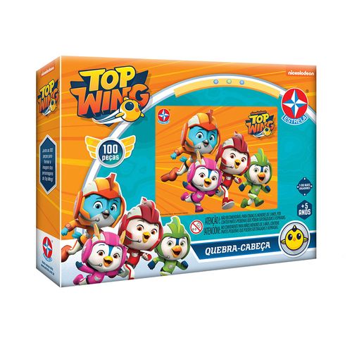 Quebra-Cabeça Top Wing 100 peças Embalagem Estrela