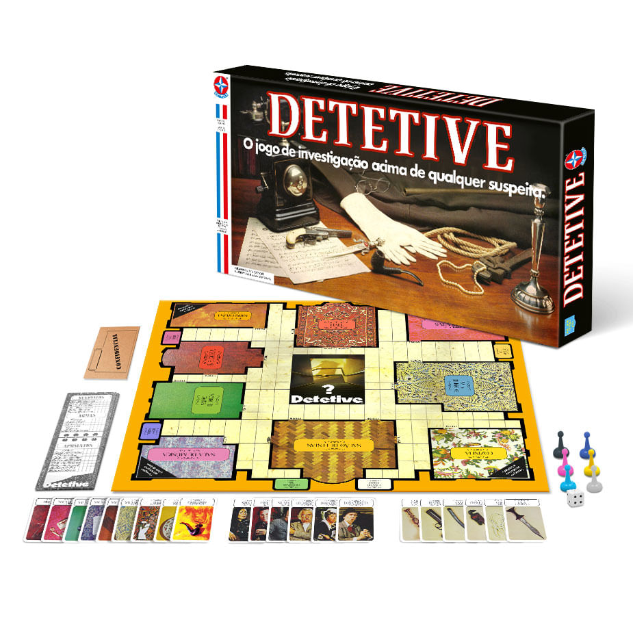 Jogo Detetive Retrô - Estrela