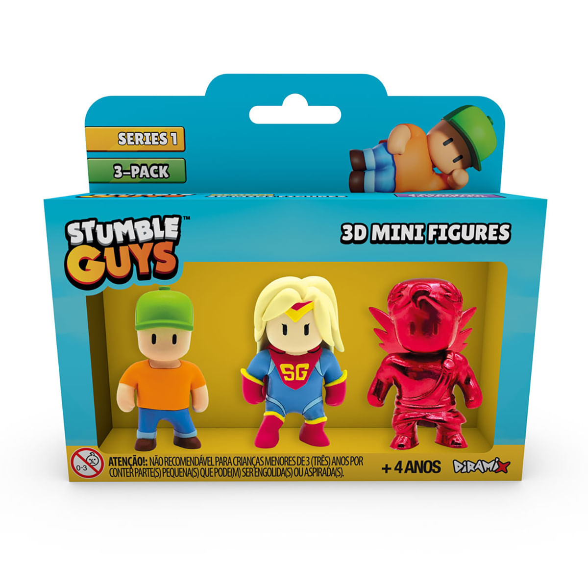 Stumble Guys Mr Stbl/Super Gal/Dynamitron/Rb Cupid