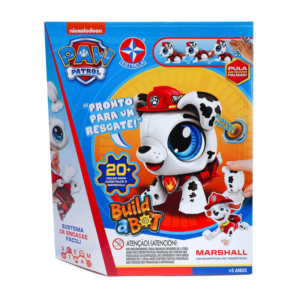 Build A Bot Patrulha Canina Marshall