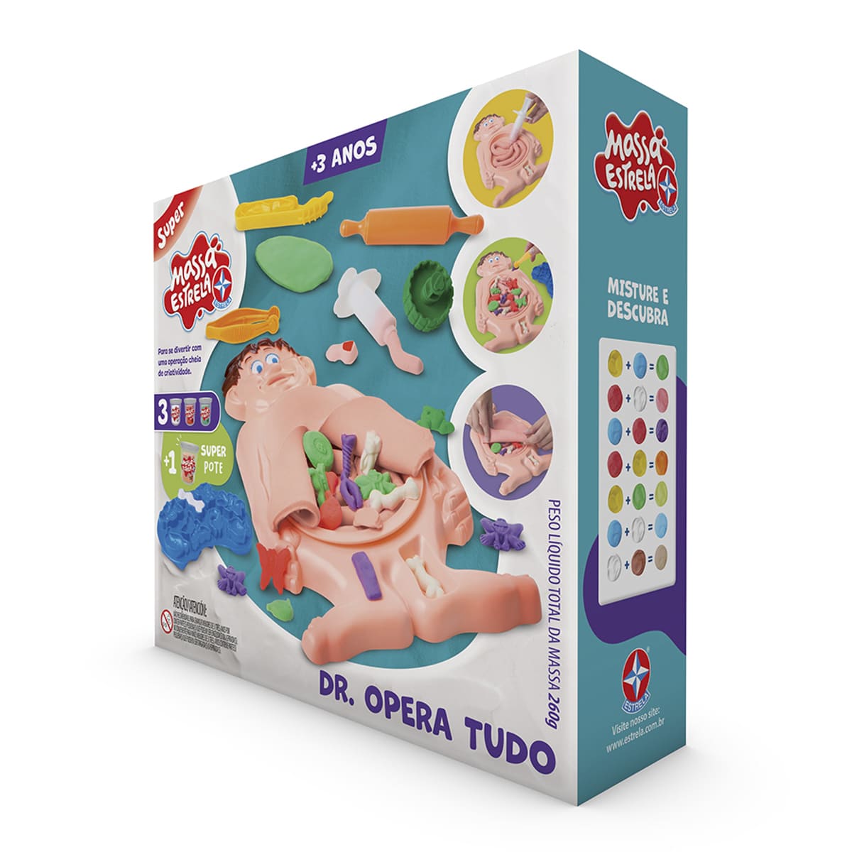 Kit Massa Estrela Dr. Opera Tudo